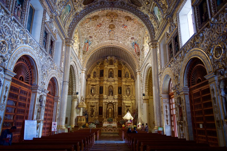 I have to throw in an interior church snap...