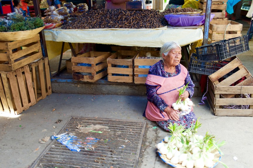 I am always fascinated how much people work here to survive, right up till their death.