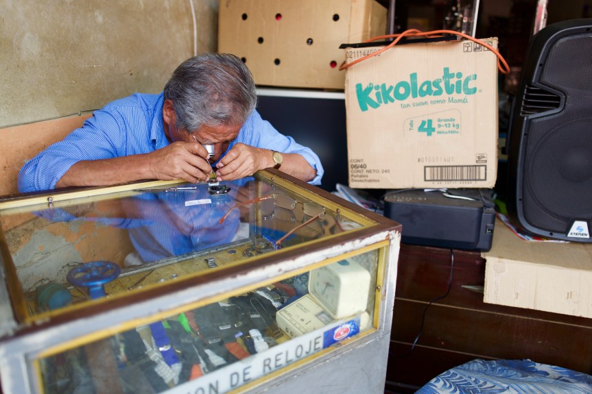 Watch repair guy....