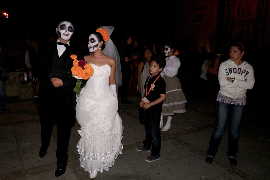 Just married, Oaxaca style...
