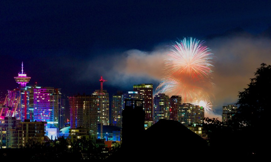 Happy Canada Day from my back porch. Grateful to have a roof over my head, but for how long???