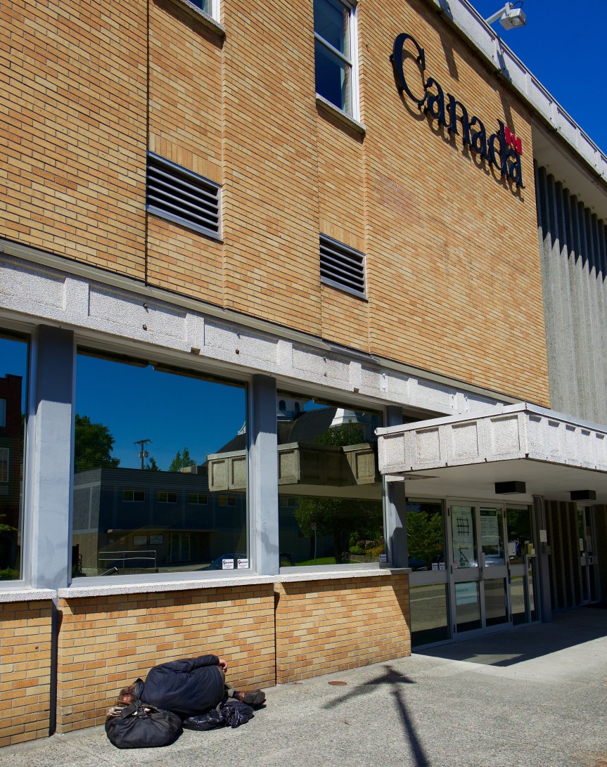 Government office, Vancouver, BC.