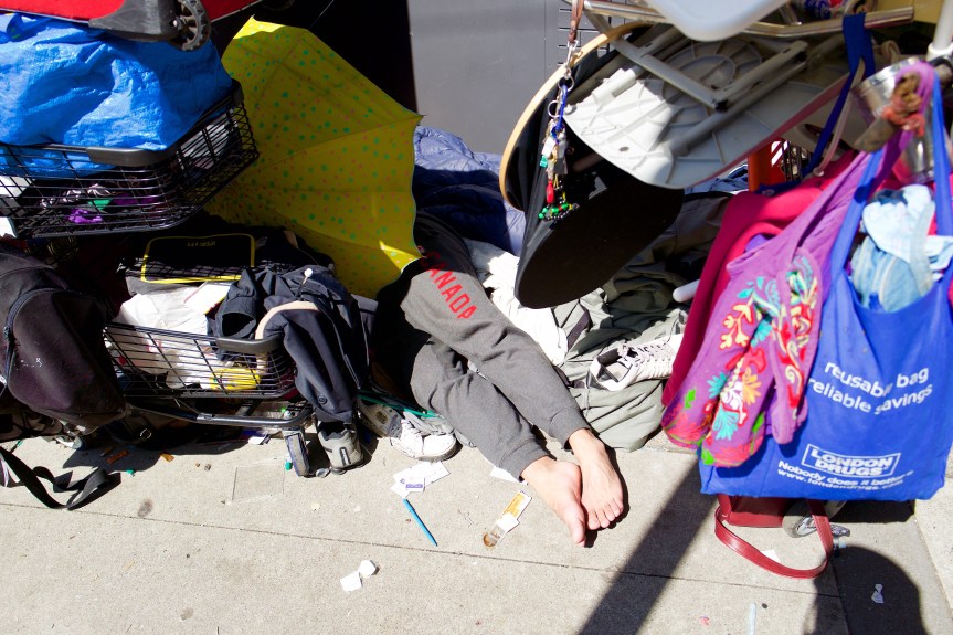 Warming up the toes....