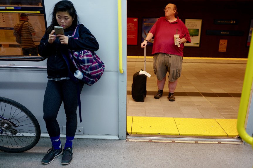 Canada Line, Vancouver, B.C. No comment!