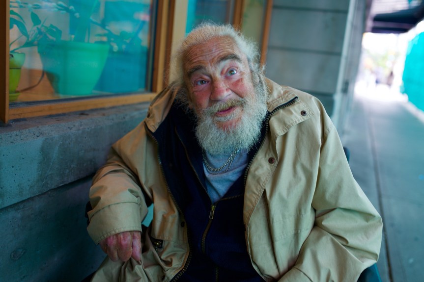 I saw George today & laid a little ganja on him...